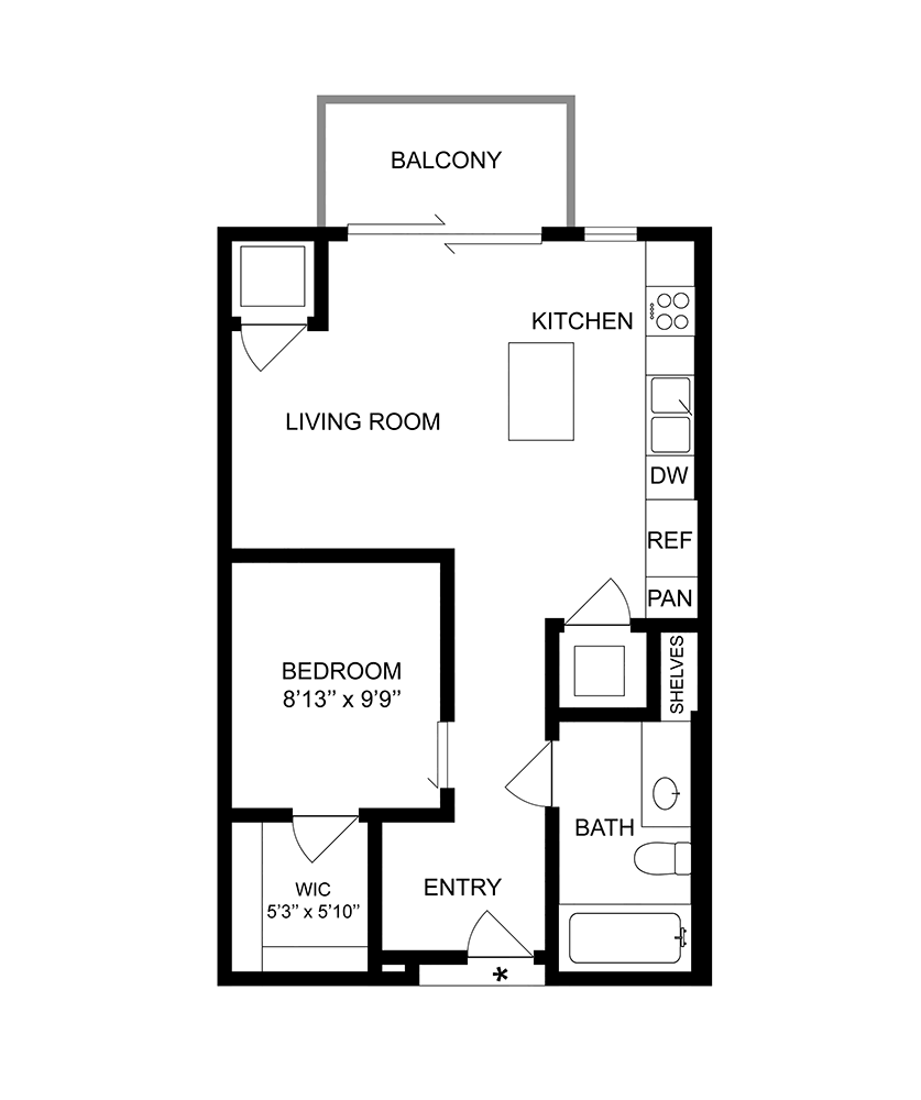 Cohen A01 floor plan